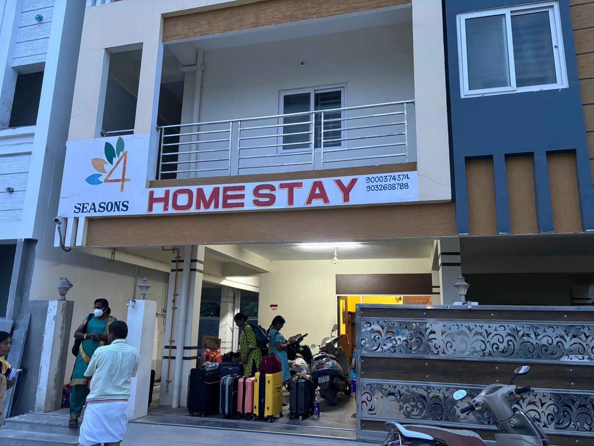 Four Seasons Home Stay Tirupati Eksteriør bilde
